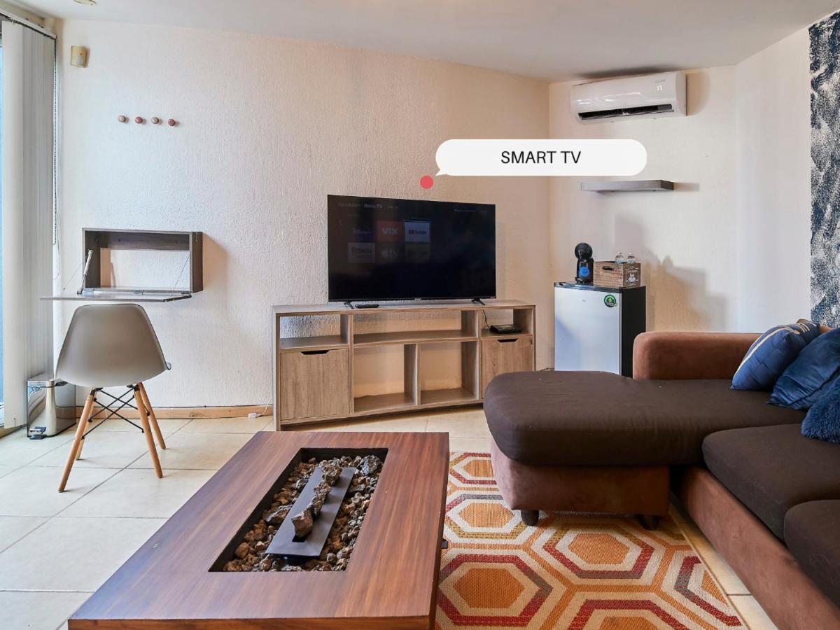 Cozy Studio In Roma Norte Mexico By Eksteriør billede